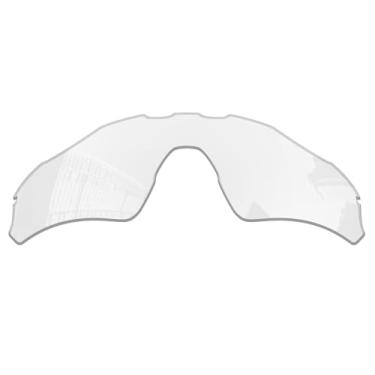 Imagem de Acefrog Lentes de reposição polarizadas de 1,5 mm para óculos de sol Oakley Radar EV Path OO9208, material atualizado, resistente a impactos - HD transparente não polarizado - 1,5 mm