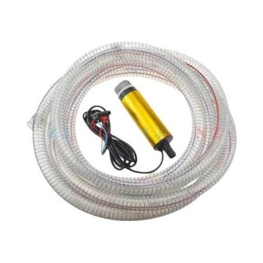 Imagem de Kit De Bomba Submersível Elétrica 12V 24V Para Transferência De Diesel