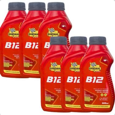 Imagem de Kit 6 Un Aditivo B12 Plus Oleo Motor Bardahl - 500ml 6 Un