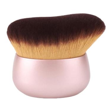 Imagem de ZJchao Brush de Auto -bronzeador, 2.56x2.56 Em Protetores Solares Aplicador de Protetor Solar Curva e Design de Altura Exclusivos para Face e Corpo (Rose Gold)