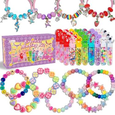 Imagem de Kit de fabricação de pulseiras para lembrancinhas de festa infantil