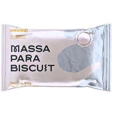 Imagem de Massa Para Biscuit 900 Gramas Branco Para Artesanato