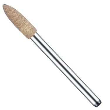 Imagem de Ponta Montada 4Mm Cônica Couro H. 3Mm Polir Micro Retífica