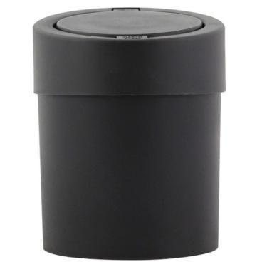 Imagem de Lixeira Press Com Tampa 5 Litros Preto - Coza Lixeira Press 5l Preto