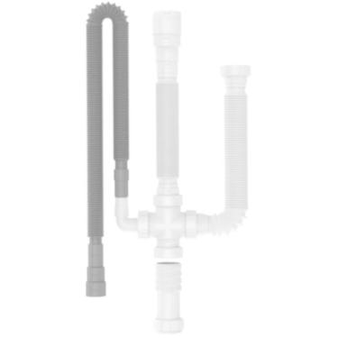 Imagem de Kit Sifonagem Para Cuba Dupla - 030420-41 - Blukit