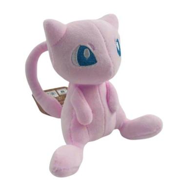 Imagem de Pelúcia Pokémon Mew 13cm  Boneco Fofo e Macio, Ideal Para Crianças e F