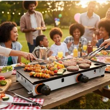 Imagem de Chapa de lanches e porções 60x30CM METALLUX