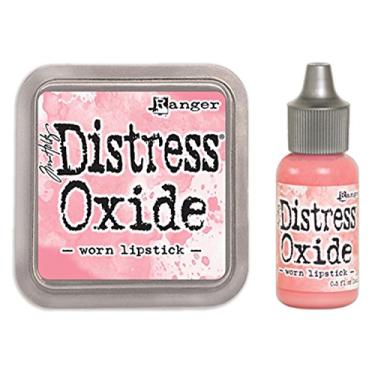 Imagem de PACOTE ESPECIAL Ranger Tim Holtz Distress Almofada de tinta de óxido desgastada + batom