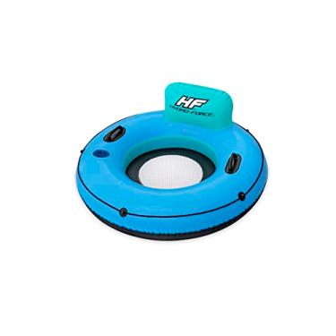 Imagem de Assento inflável Hydro-Force | Boia de natação inflável de 106,6 cm, brinquedos para piscina de água, cavaleiro de boné branco