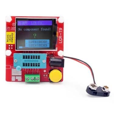 Imagem de Testador de Componentes Eletrônicos Digital LCR-T9 - Medidor de Transi