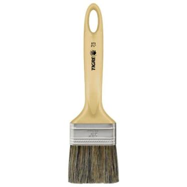 Imagem de Trincha 2 ½" 573 Tigre Dupla Cerda Gris  Alta Cobertura - 000024