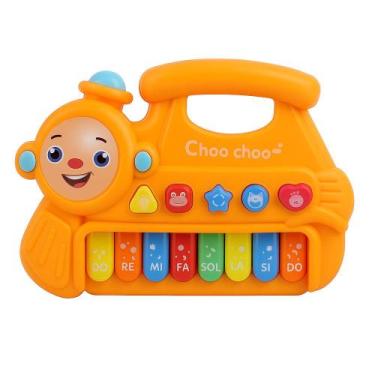 Imagem de Teclado Musical Trenzinho Domni