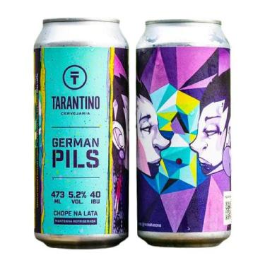 Imagem de Cerveja Tarantino German Pils 473ml Lata 5,2%