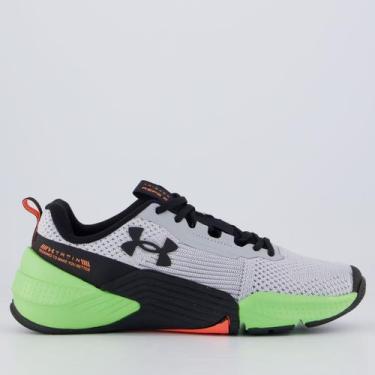 Imagem de Tênis Under Armour Tribase Reps 2 Cinza e Verde, 39