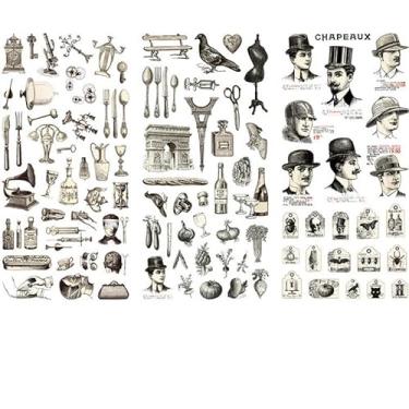 Imagem de Adesivos de conta de mão adesivos decorativos para scrapbooking, estampagem, adesivo autoadesivo para papelaria, diário, confecção de cartões