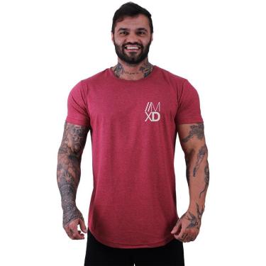 Imagem de Camiseta Longline MXD Conceito Estampada Academia Treino Fit-Masculino