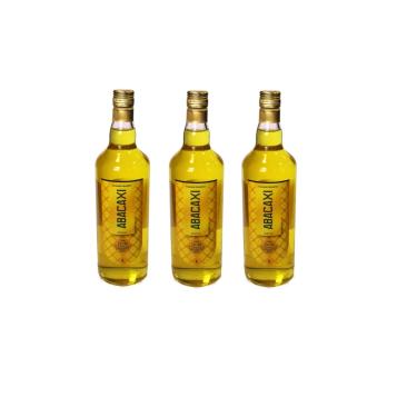 Imagem de Kit Cachaça Coquetel de Abacaxi Dom Tápparo 1000ml 3uni