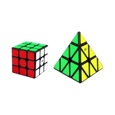 Imagem de Cubo Mágico Profissional QiYi Para Crianças 2x2 3x3 4x4 5x5, Brinquedo