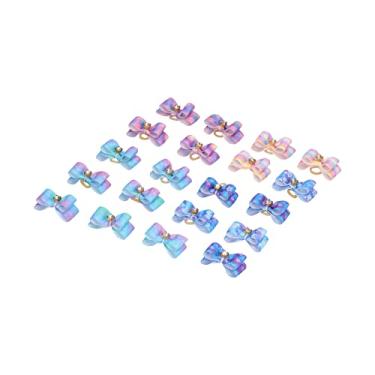 Imagem de Zerodis Corda de Cabelo Com Laço para Animais de Estimação, Corda Macia de Poliéster Com Laço de Flores para Pequenos Animais de Estimação e Coelhos, Brinquedos para de Pequenos