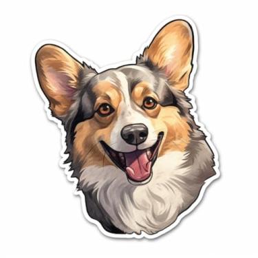 Imagem de Adesivo de Animais Fofos para Quarto Infantil Decorativo Kawaii para Parede 50x50cm