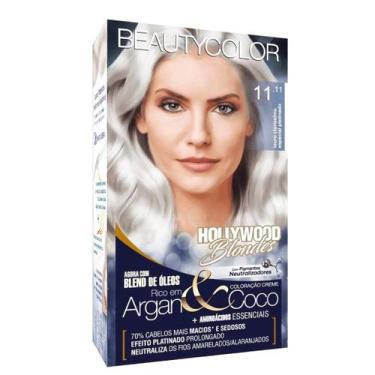 Imagem de Kit Coloração Louro Claríssimo Especial Platinado 11.11 - Beauty Color