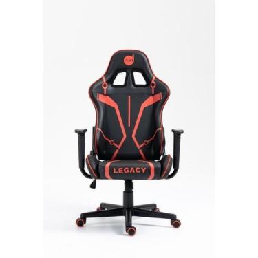 Imagem de Cadeira Gamer Legacy Series Preto/salmão Dazz
