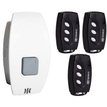 Imagem de Botoeira Prime Rx Af12 com Receptor e Fonte 1A + 3 Controle Remoto 3 C