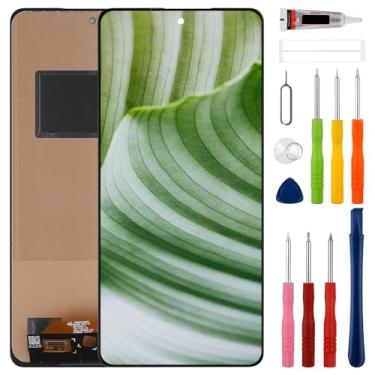 Imagem de SWARK Novo visor LCD TFT de 16,7 polegadas para Galaxy A73 5G SM-A736B, SM-A736B/DS com kit de ferramentas de reparo atualizado - sem função de impressão digital