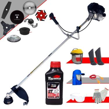 Imagem de Roçadeira 8 Em 1 Rt43lb25a 43cc 1,7hp + Epi + óleo Toyama 2t