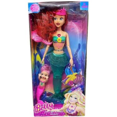 Imagem de Boneca Sereia Que Estimula A Imaginação Criativa - GBG STORE