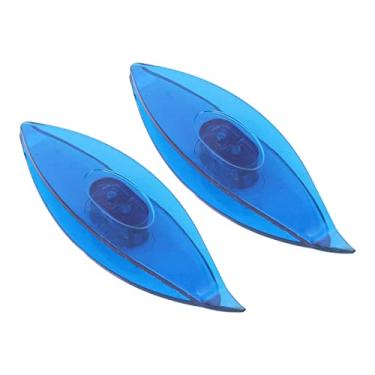 Imagem de Ferramenta de Artesanato de Plástico Tatting Shuttle Portátil Fácil Tecer Doméstico 2 Peças