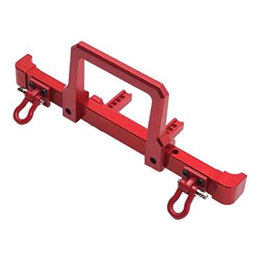 Imagem de Para-choque dianteiro para rastreador de carro ZP1001 ZP1002 ZP1003 1/10, vermelho