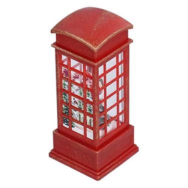 Imagem de ZJchao Lanterna de Globo de Neve de Natal, Luz Noturna de Mesa Decorativa Alimentada por Bateria Com Iluminação Quente, para Decoração de Casa de Férias Pingente de árvore de Natal (Papai Noel)