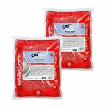Imagem de Kit 2 Refil Sabonete Espuma 600ml Romã e Maçã Up Hand Bag s/Válvula - UPPRO
