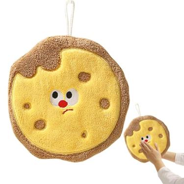 Imagem de Toalhas de mão com gancho, toalhas infantis para banheiro - Toalhas fofas para secar as mãos - Toalhas de mão absorventes fofas, toalhas de banheiro com gancho, toalha de mão para crianças Hoghaki