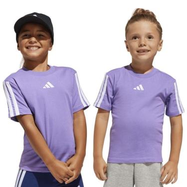 Imagem de Camiseta Adidas Essentials Infantil - Lilás 5-6-Feminino
