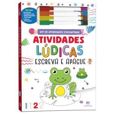 Imagem de Livro - Atividades lúdicas - Kit escreva e apague