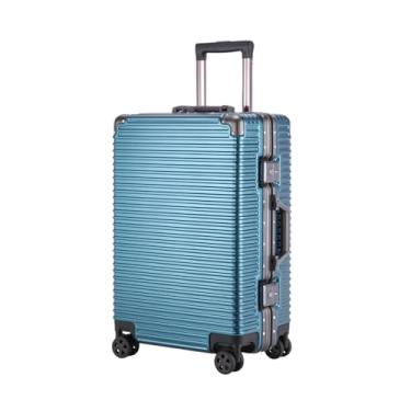 Imagem de Mala, capa portátil, tipo de embarque portátil, equipada com bolsa de transporte TSA Locke, leve, grande capacidade, conveniente para armazenamento, resistente a impactos, rodas gêmeas silenciosas