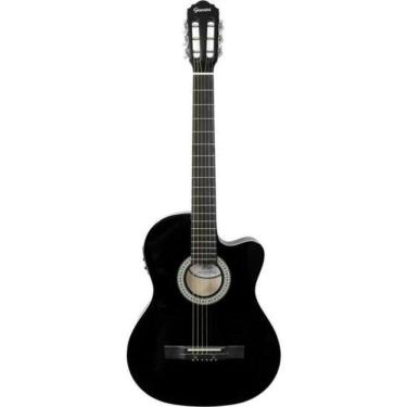 Imagem de Violão Giannini Sf14 Ceq Eletroacústico Aço Preto [f002]