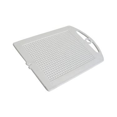 Imagem de Tábua De Carne Com Afiador De Faca Com Alça 3em1 Em Plástico