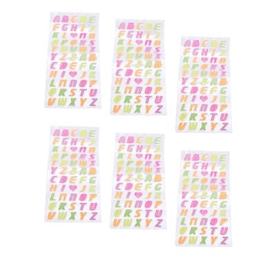 Imagem de Zerodis Adesivos de Alfabeto, Adesivos Decalques Autoadesivos de Scrapbook Removem de Forma Limpa Sem Deixar Marcas Pegajosas para Quadro de Avisos de Garrafas ou Sinais Externos de Alfabeto,