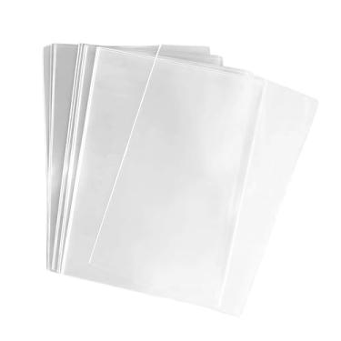 Imagem de Bolsa transparente lisa para tratamento de celulo/Celofane 15 x 20 cm (1,2 mil) Suprimentos para cesta de presente, 500PCS, 1