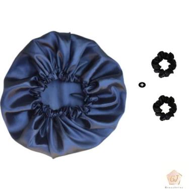 Imagem de Touca Toca-cetim-Seda Dormir Banho Anti Frizz Hidrata Cabelo - gj aces
