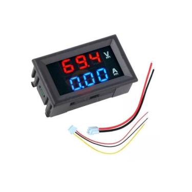 Imagem de Voltimetro Amperimetro Digital Medidor Dc 0-100v, 10a - OFA