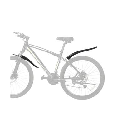 Imagem de Conjunto de para-lamas dianteiro e traseiro alargados para bicicletas MTB de 26/27,5/29 polegadas, ajustáveis ​​e protetores para ciclismo de montanha.