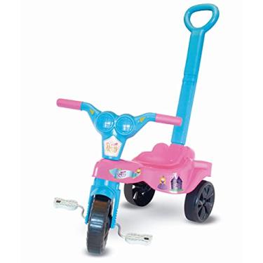 Imagem de Triciclo Princesa Com Empurrador