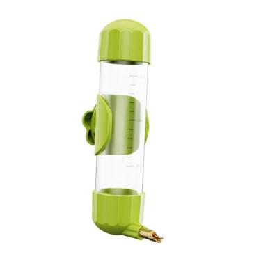 Imagem de Generic Bebedouro automático portátil para pássaros, ideal para gaiolas, para araras, calopsitas e pardais, Verde
