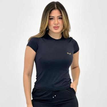 Imagem de Camiseta Beagle Dry Básica Manga Curta Feminina-Feminino