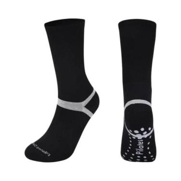 Imagem de Meias De Algodão Antiderrapantes Para Yoga, Pilates, Dança E Ballet Pa