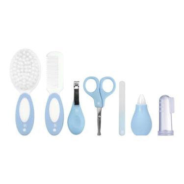 Imagem de Pimpolho Kit Cuidados para Bebe 7 Peças Azul